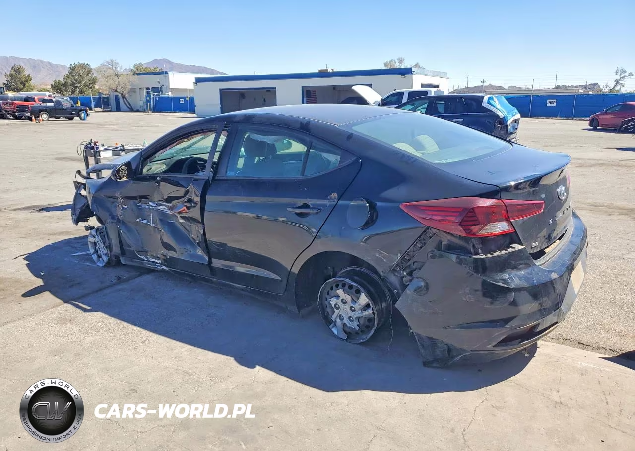 2019 Hyundai Elantra Se VIN:KMHD74LF4KU888926 - 2