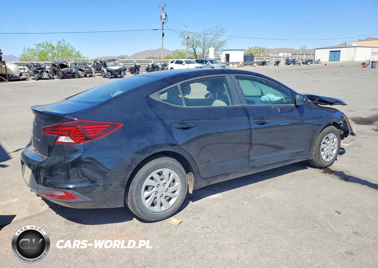 2019 Hyundai Elantra Se VIN:KMHD74LF4KU888926 - 3