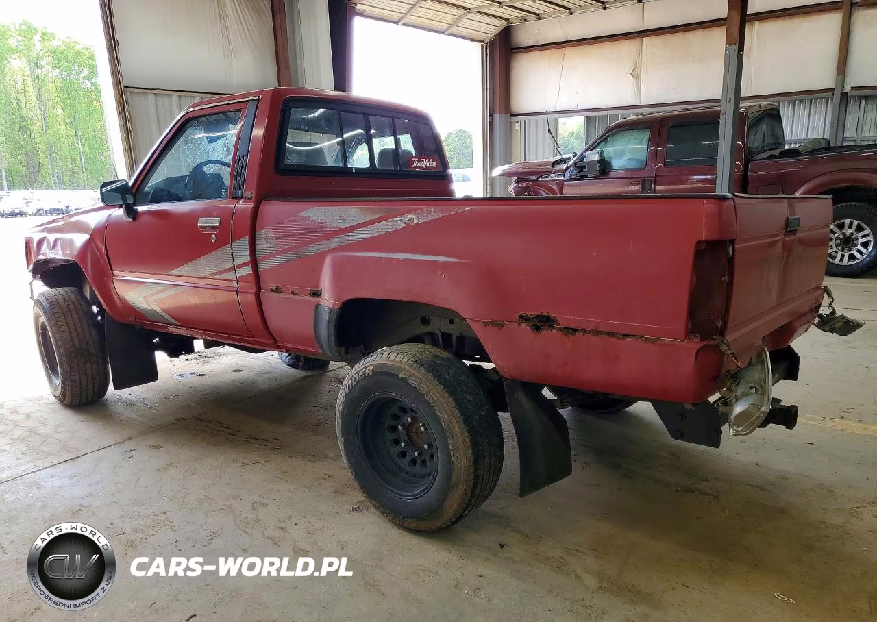 1988 Toyota Pickup Base VIN:JT4RN63A5J0198365 - 2