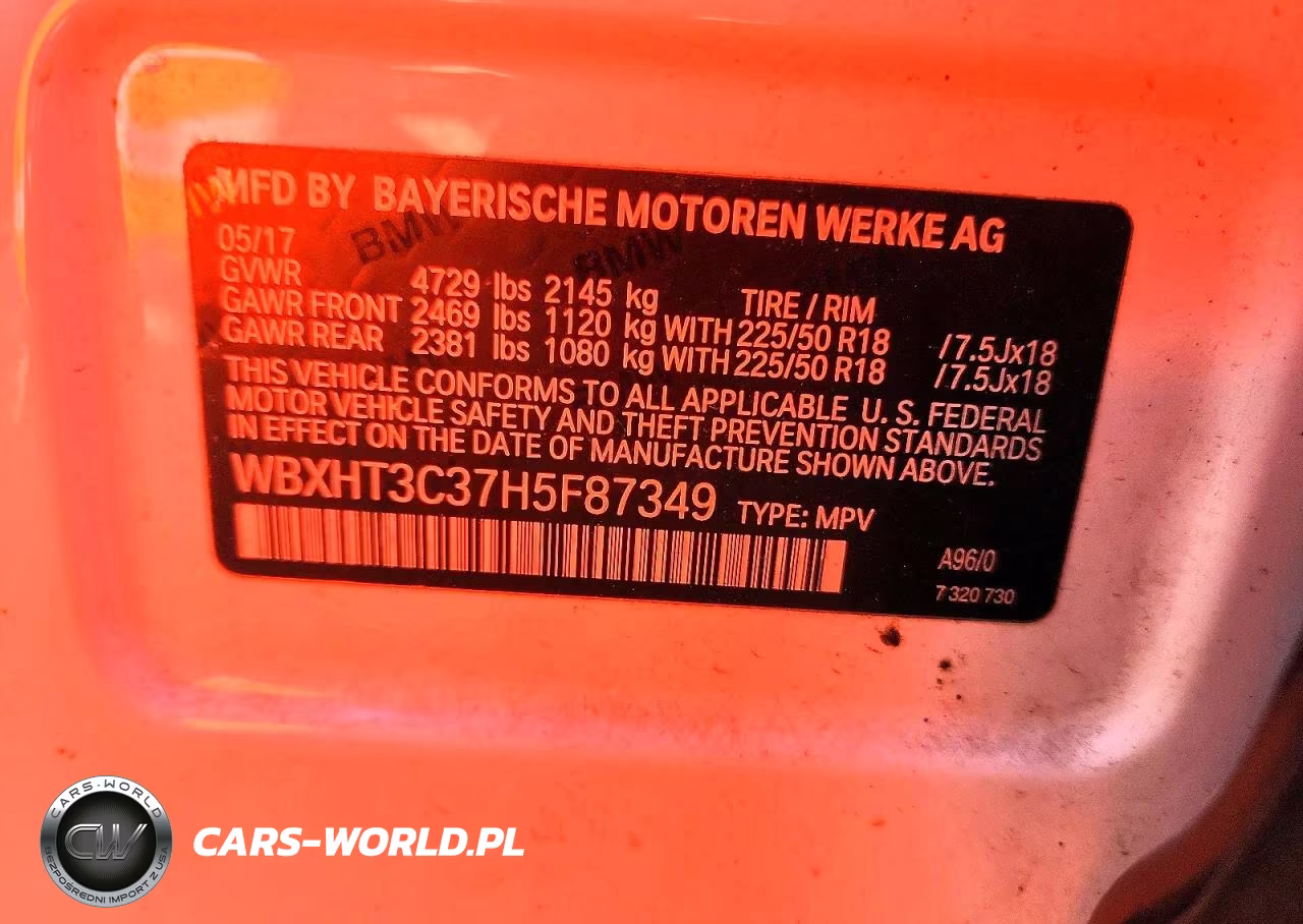 2017 BMW X1 xDrive28I VIN:WBXHT3C37H5F87349 - 12