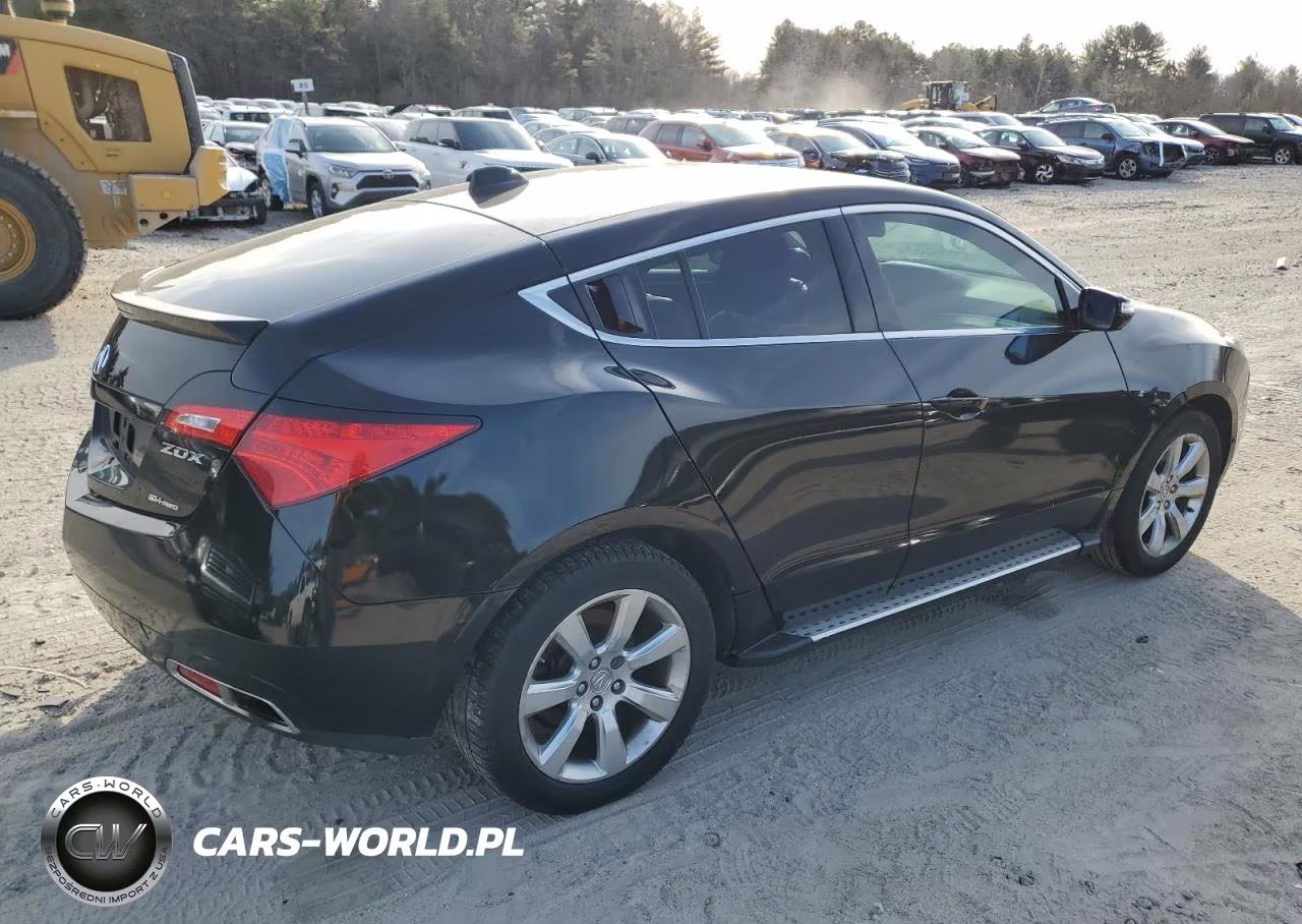 2010 Acura Zdx Technology VIN:2HNYB1H42AH502204 - 3