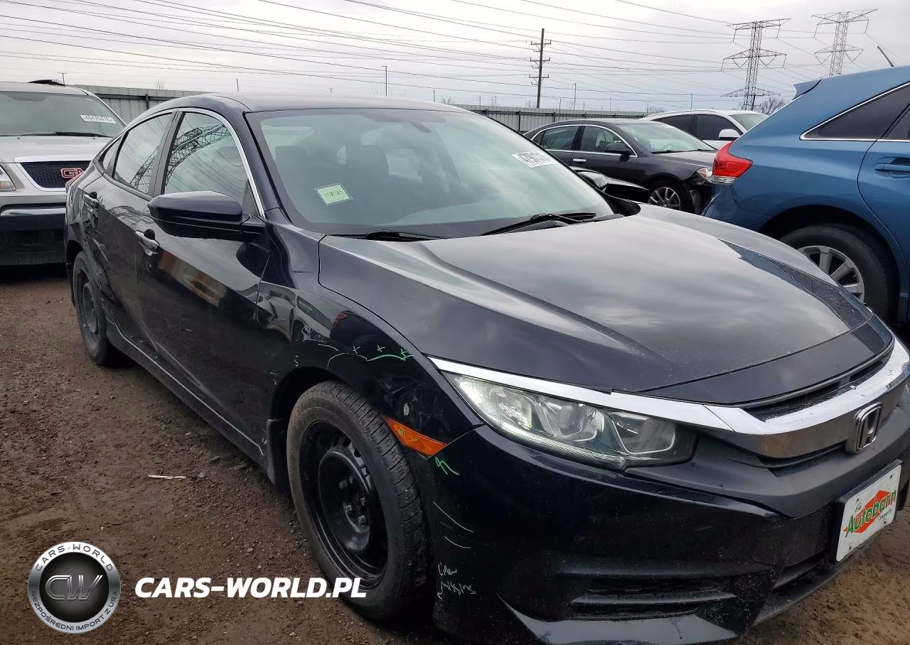 2018 Honda Civic Lx VIN:19XFC2F54JE017778 - 4