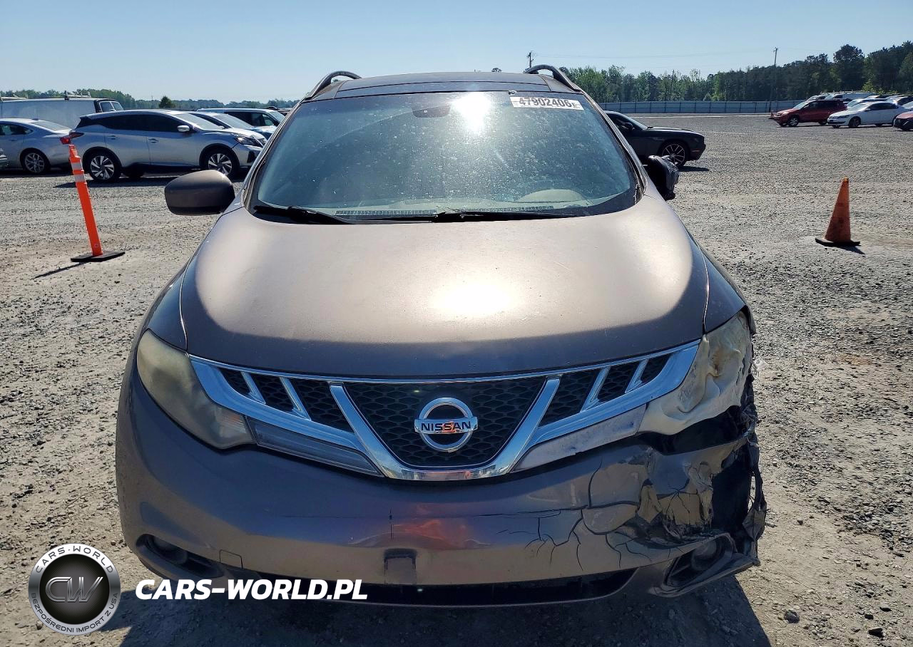 2012 Nissan Murano S VIN:JN8AZ1MU9CW118325 - 5