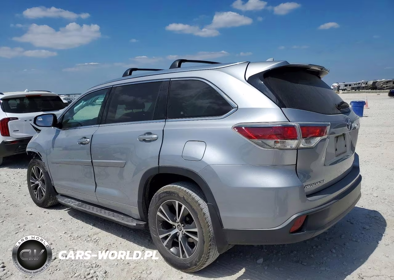2016 Toyota Highlander Xle VIN:5TDKKRFH9GS134260 - 2