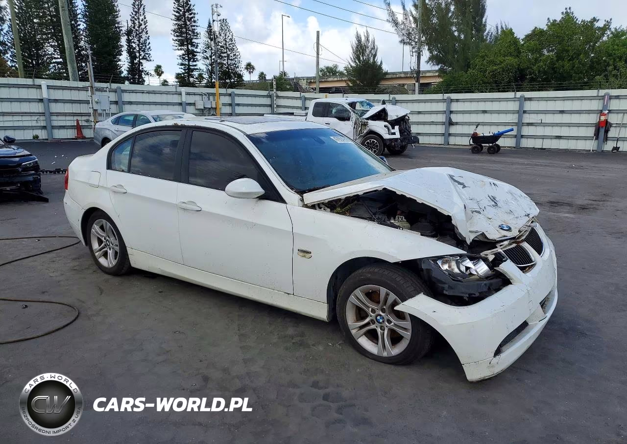 2008 BMW 328 I VIN:WBAVA37528NL50389 - 4