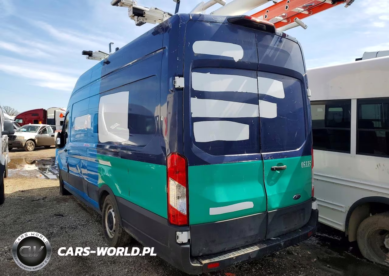 2021 Ford Transit 350 Utility - Service Van VIN:1FTBW3X85MKA90017 - 2