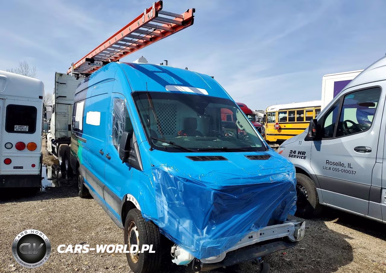 2021 Ford Transit 350 Utility - Service Van VIN:1FTBW3X85MKA90017 - 4