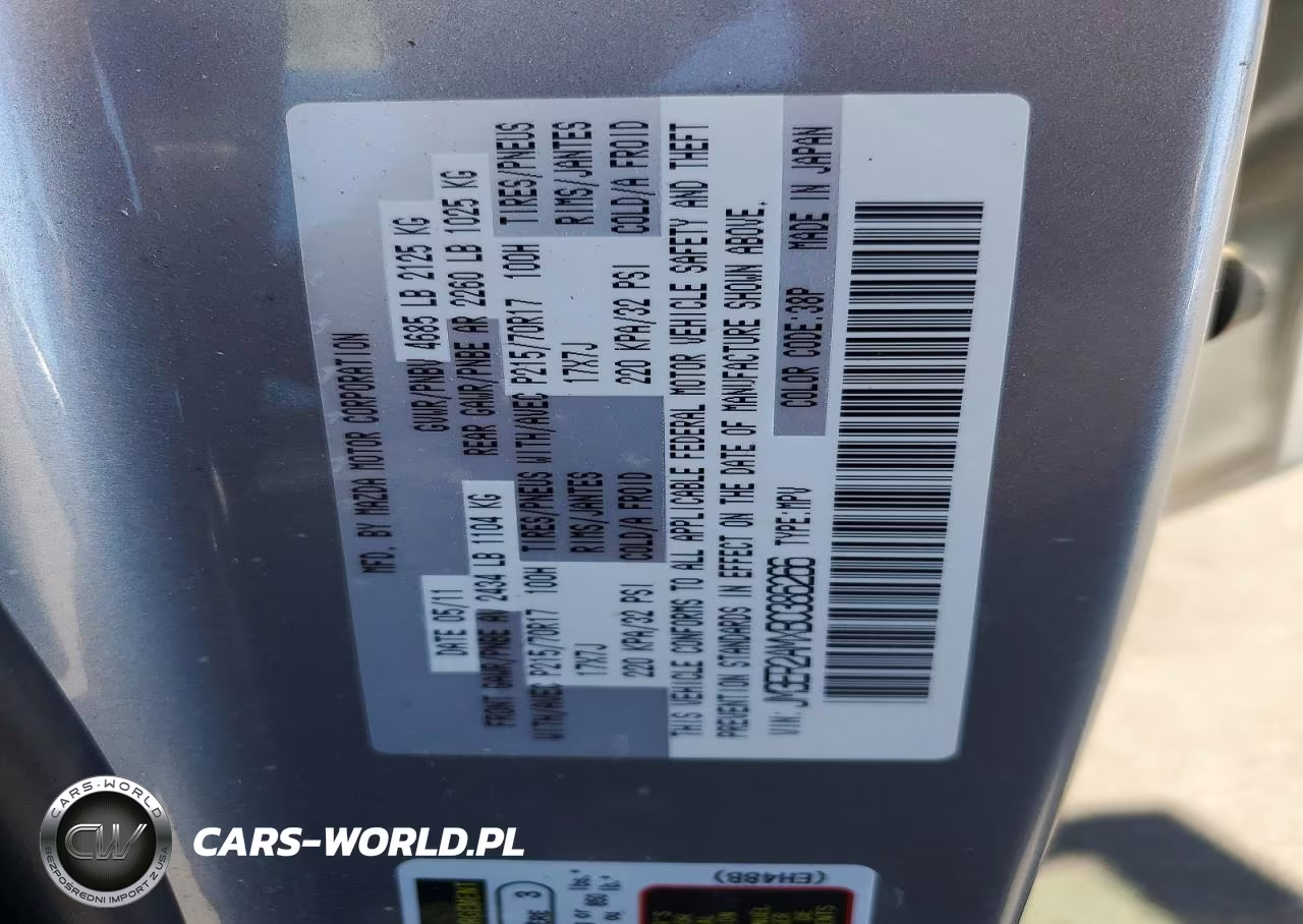 2011 Mazd Cx-9 VIN:JM3ER2AMXB0386266 - 13
