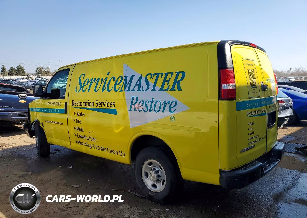 2015 Chevrolet Express G2500 VIN:1GCWGFCF7F1235863 - 2