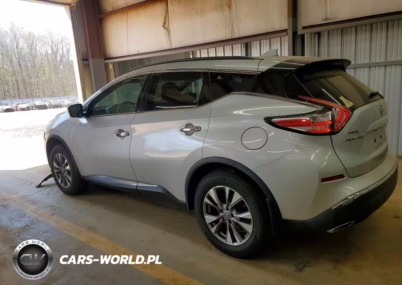 2017 Nissan Murano Sv VIN:5N1AZ2MH4HN152234 - 2