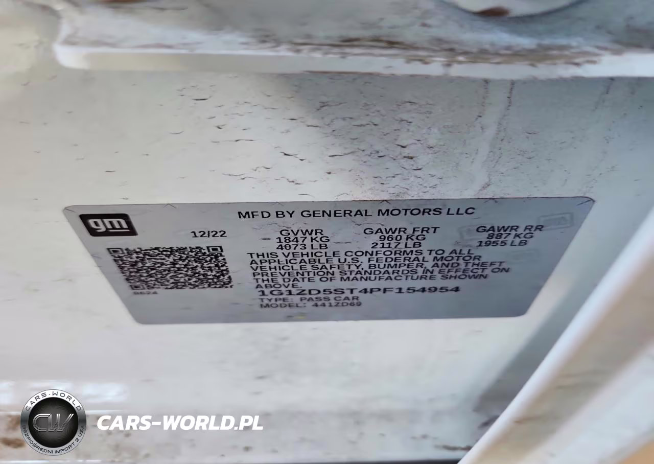 2023 Chevrolet Malibu Lt VIN:1G1ZD5ST4PF154954 - 13