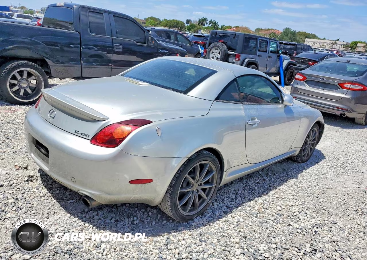 2002 Lexus Sc 430 Base VIN:JTHFN48Y120007019 - 3