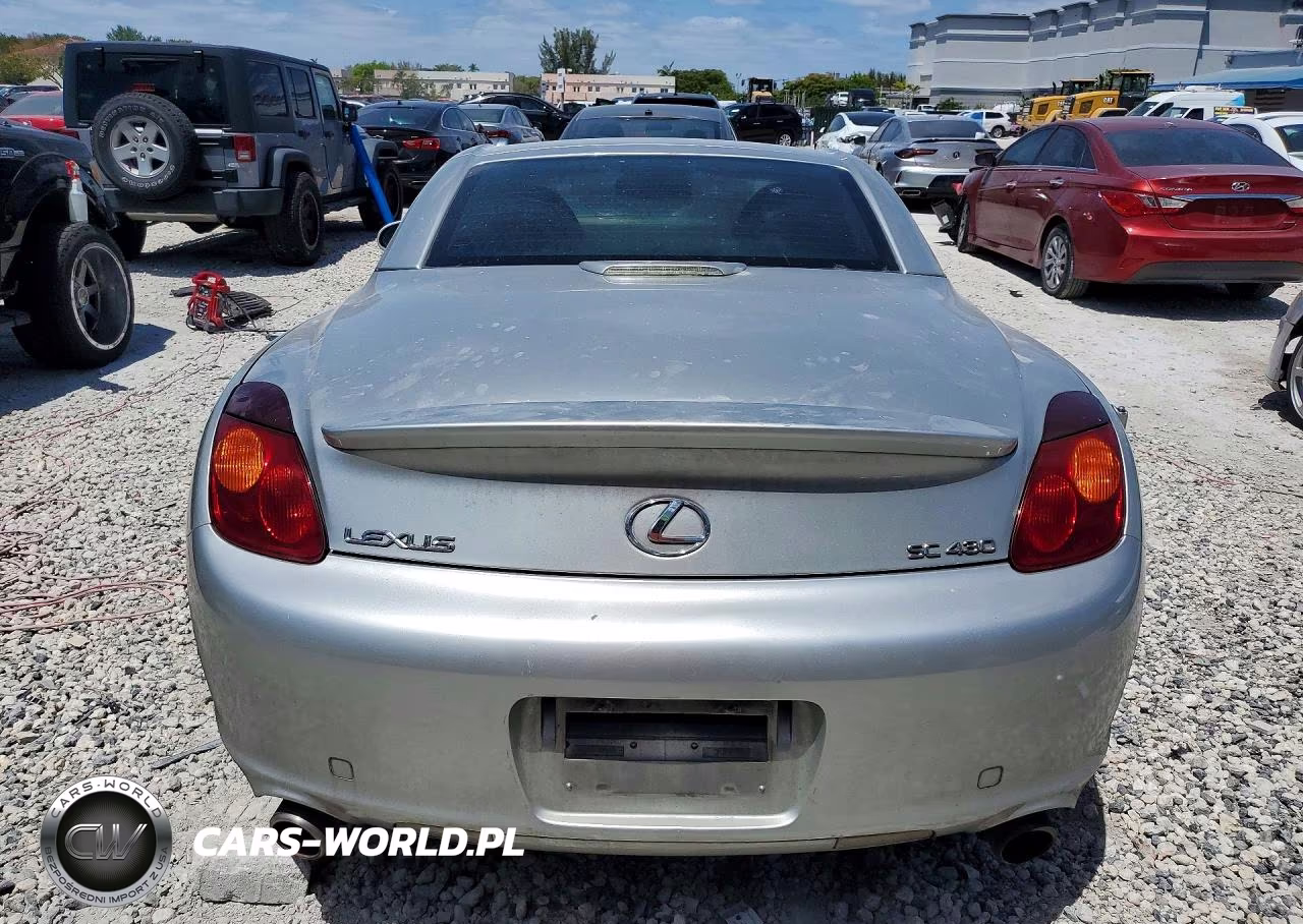 2002 Lexus Sc 430 Base VIN:JTHFN48Y120007019 - 6