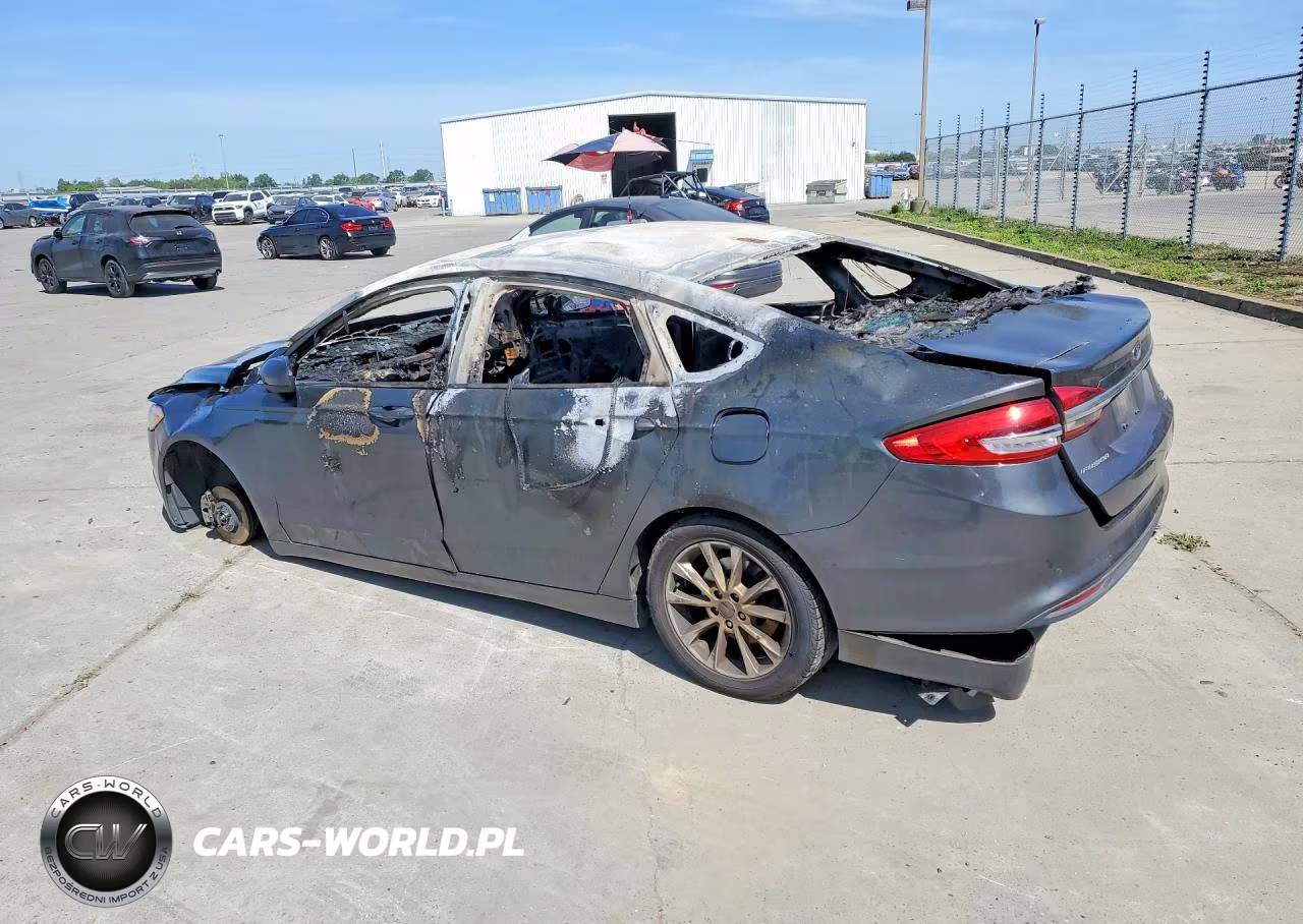 2017 Ford Fusion Se VIN:3FA6P0HD9HR299809 - 2