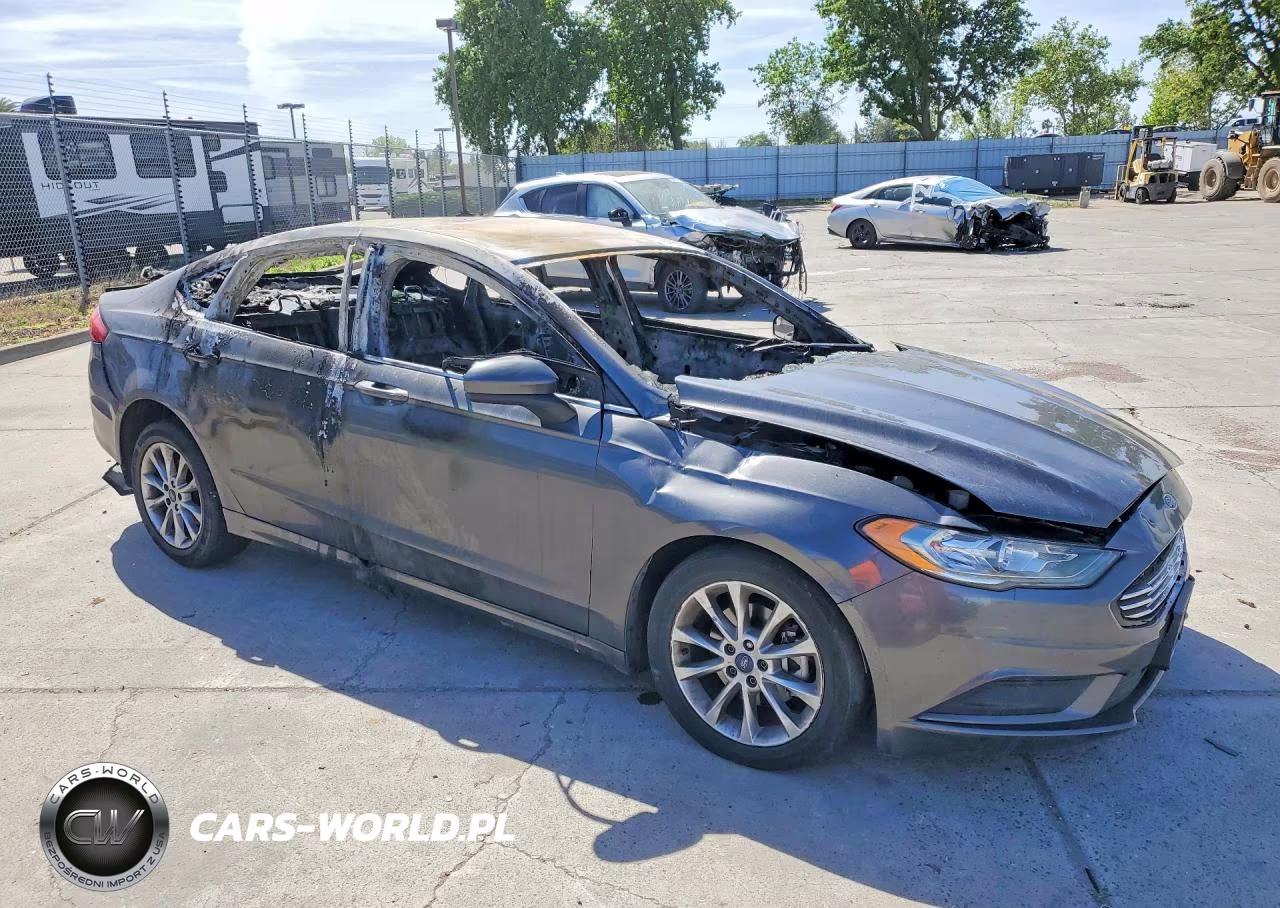 2017 Ford Fusion Se VIN:3FA6P0HD9HR299809 - 4