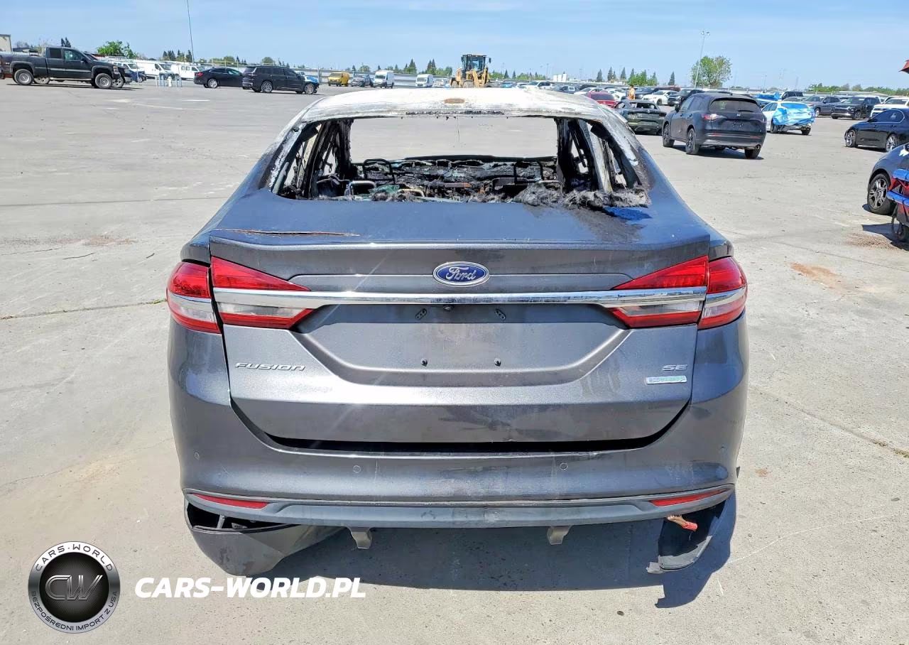 2017 Ford Fusion Se VIN:3FA6P0HD9HR299809 - 6