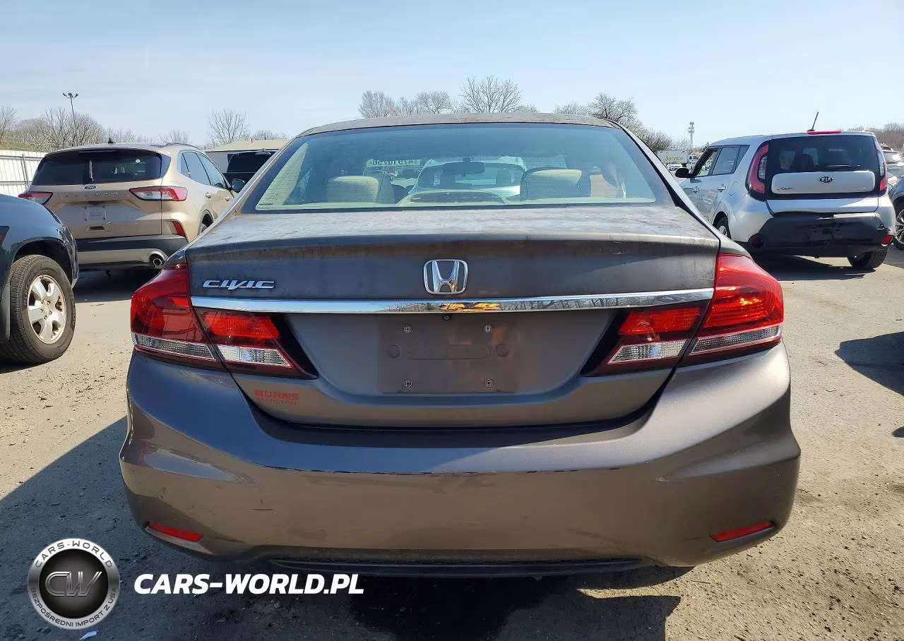 2013 Honda Civic Lx VIN:2HGFB2F58DH574593 - 6