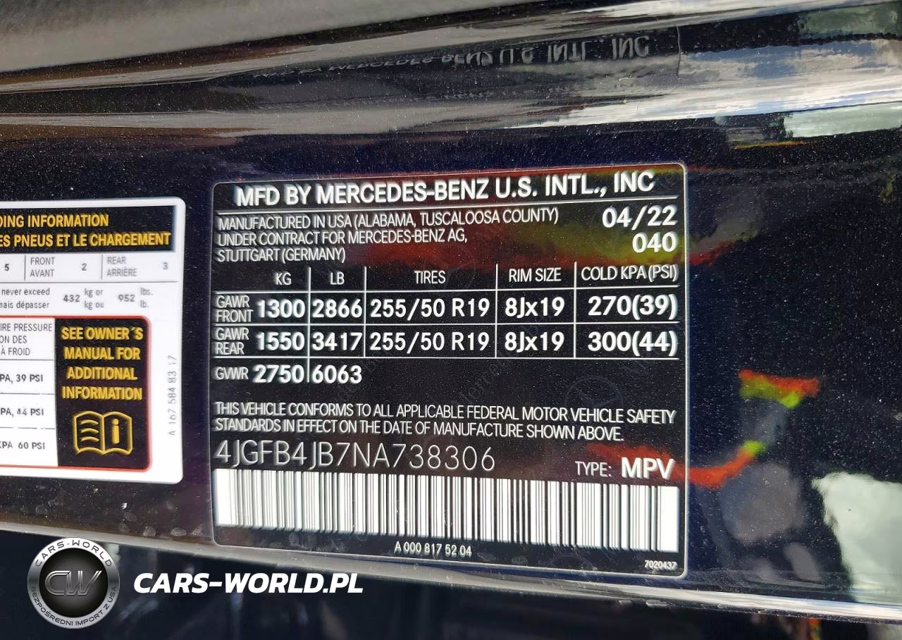 2022 Mercedes-Benz Gle 350 VIN:4JGFB4JB7NA738306 - 13