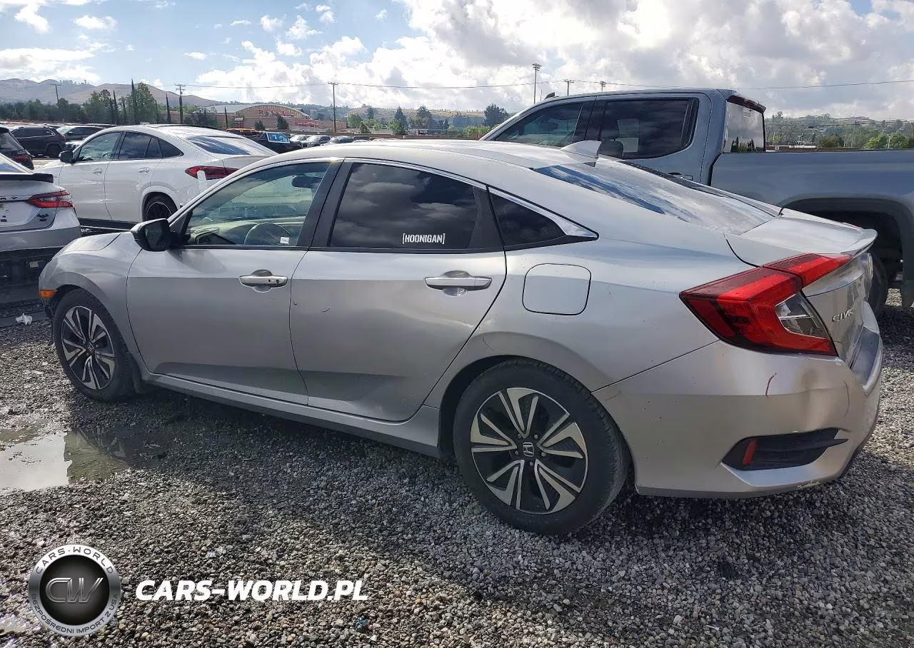 2018 Honda Civic Ex VIN:JHMFC1F30JX037355 - 2