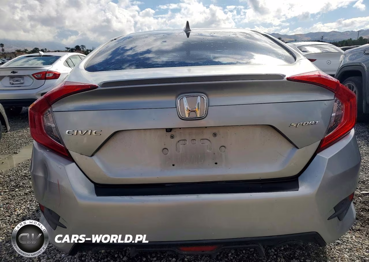 2018 Honda Civic Ex VIN:JHMFC1F30JX037355 - 6