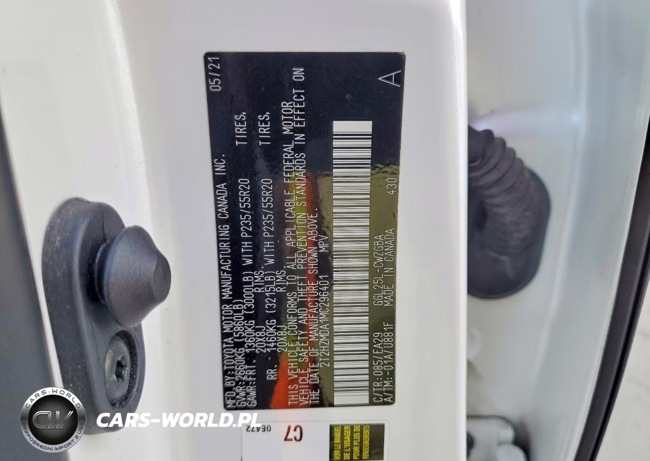 2021 Lexus Rx 350 Base VIN:2T2HZMDA1MC296401 - 14
