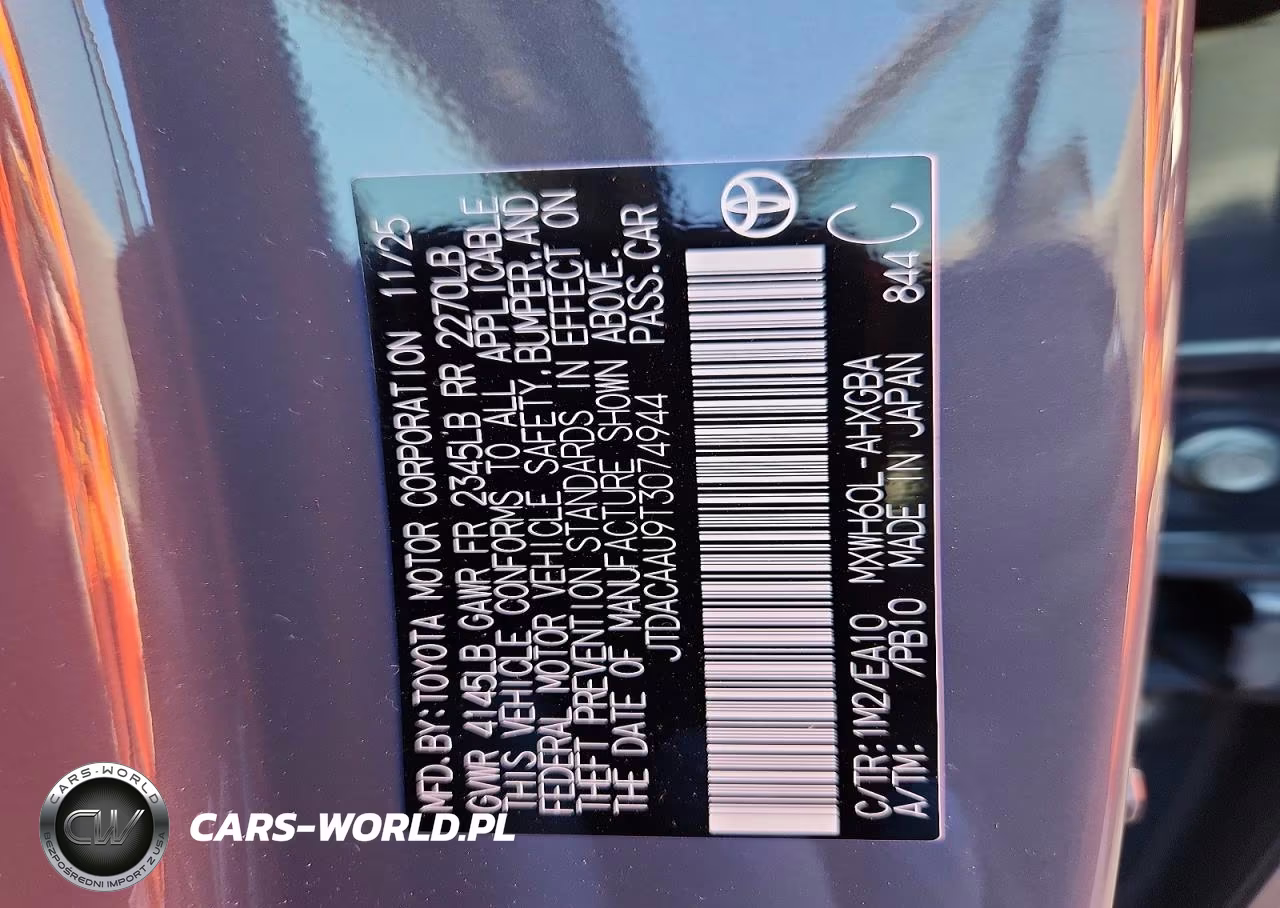 2026 Toyota Prius Xle VIN:JTDACAAU9T3074944 - 12