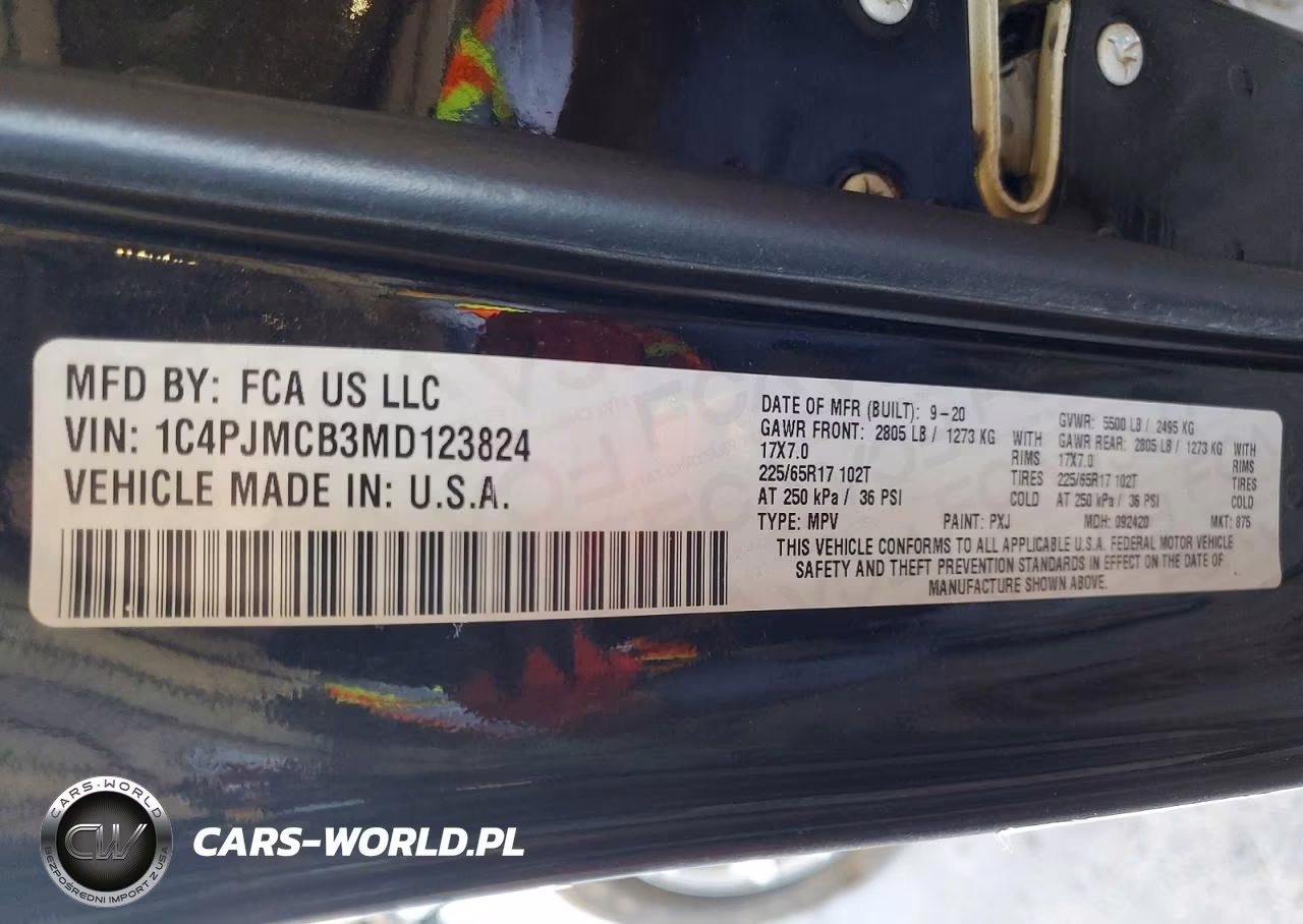2021 Jeep Cherokee Latitude VIN:1C4PJMCB3MD123824 - 13