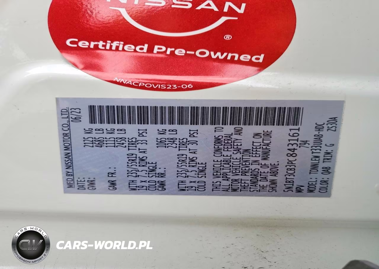 2023 Nissan Rogue Sl VIN:5N1BT3CB3PC843161 - 13