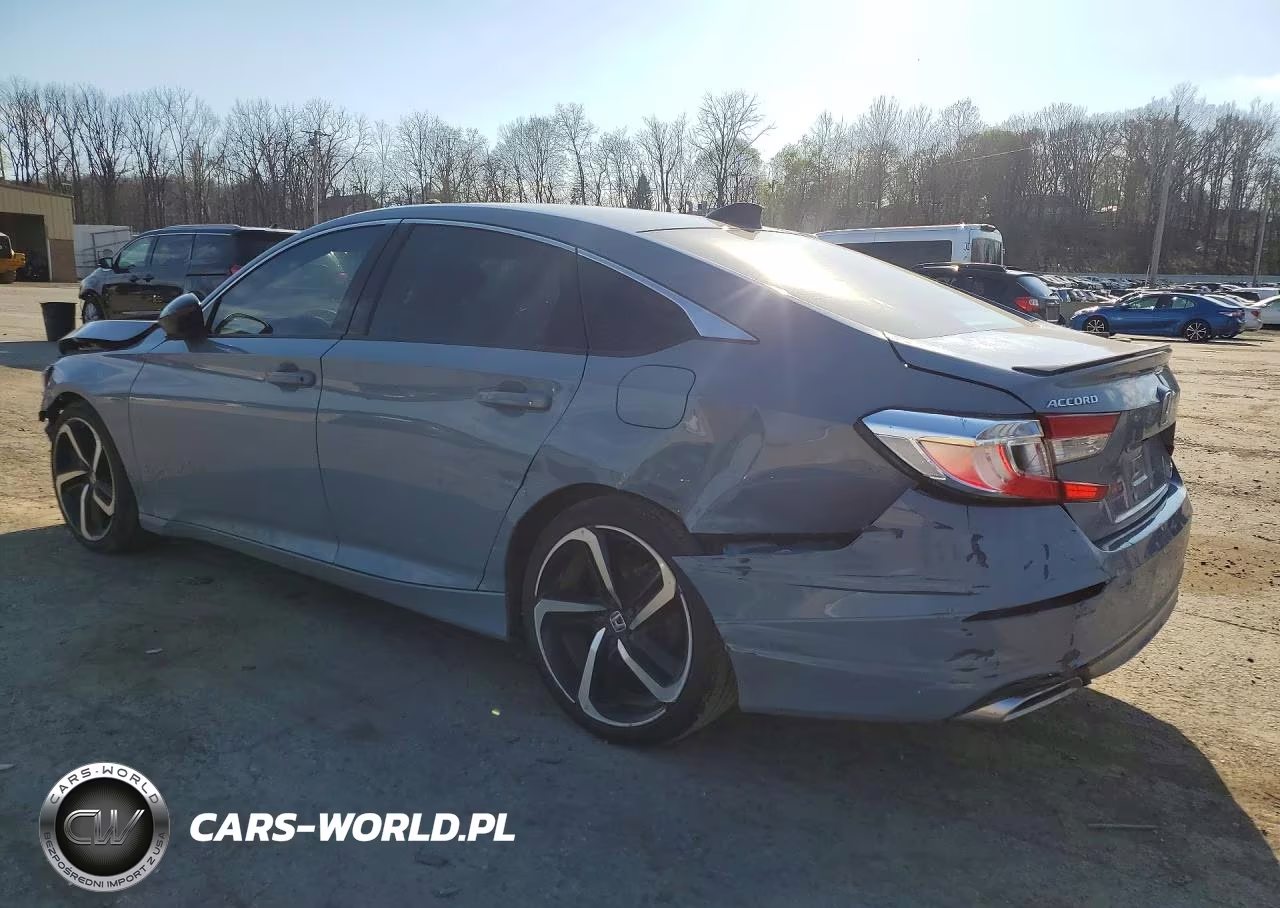 2022 Honda Accord Sport Se VIN:1HGCV1F4XNA107915 - 2