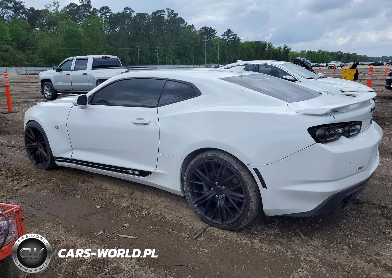 2019 Chevrolet Camaro Ss VIN:1G1FH1R75K0109073 - 2