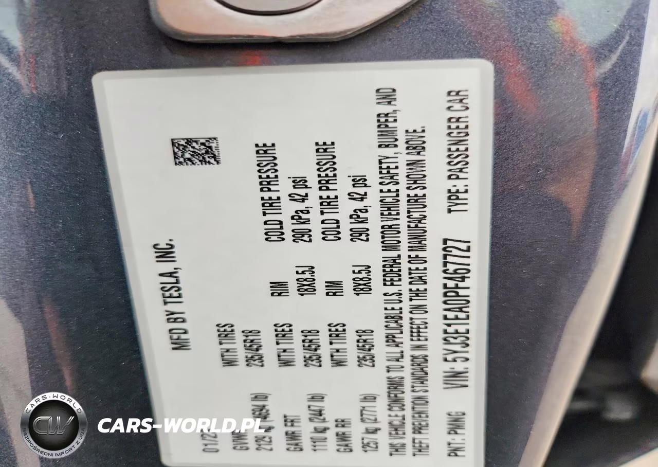2023 Tesla Model 3 VIN:5YJ3E1EA0PF467727 - 13