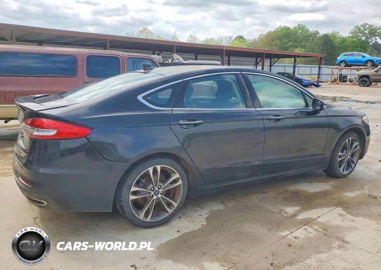 2019 Ford Fusion Titanium VIN:3FA6P0D97KR104752 - 3