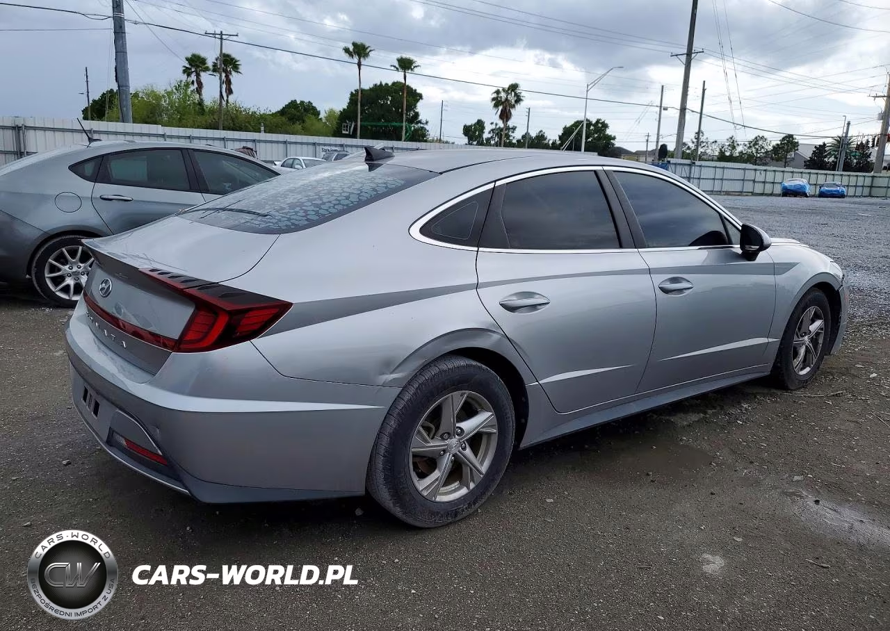 2020 Hyundai Sonata Se VIN:5NPEG4JAXLH011000 - 3