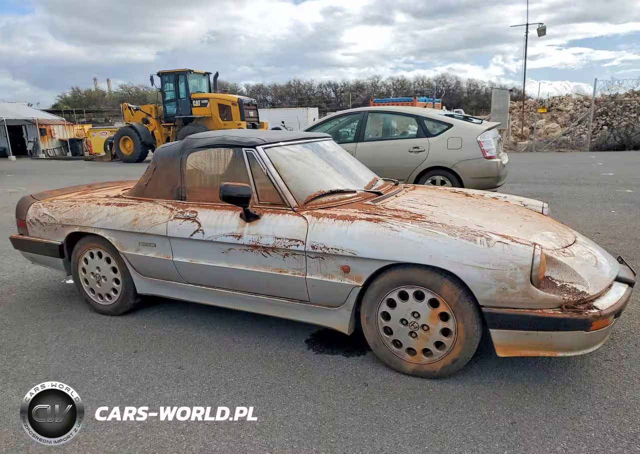 1988 Alfa Romeo Spider VIN:ZAR11538002486455 - 4