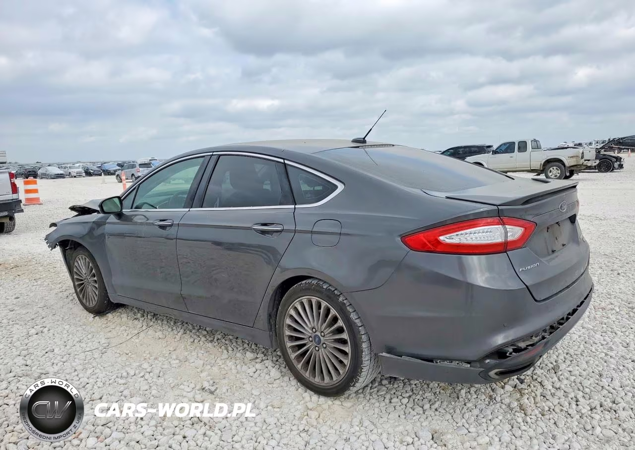 2016 Ford Fusion Titanium VIN:3FA6P0K91GR374862 - 2