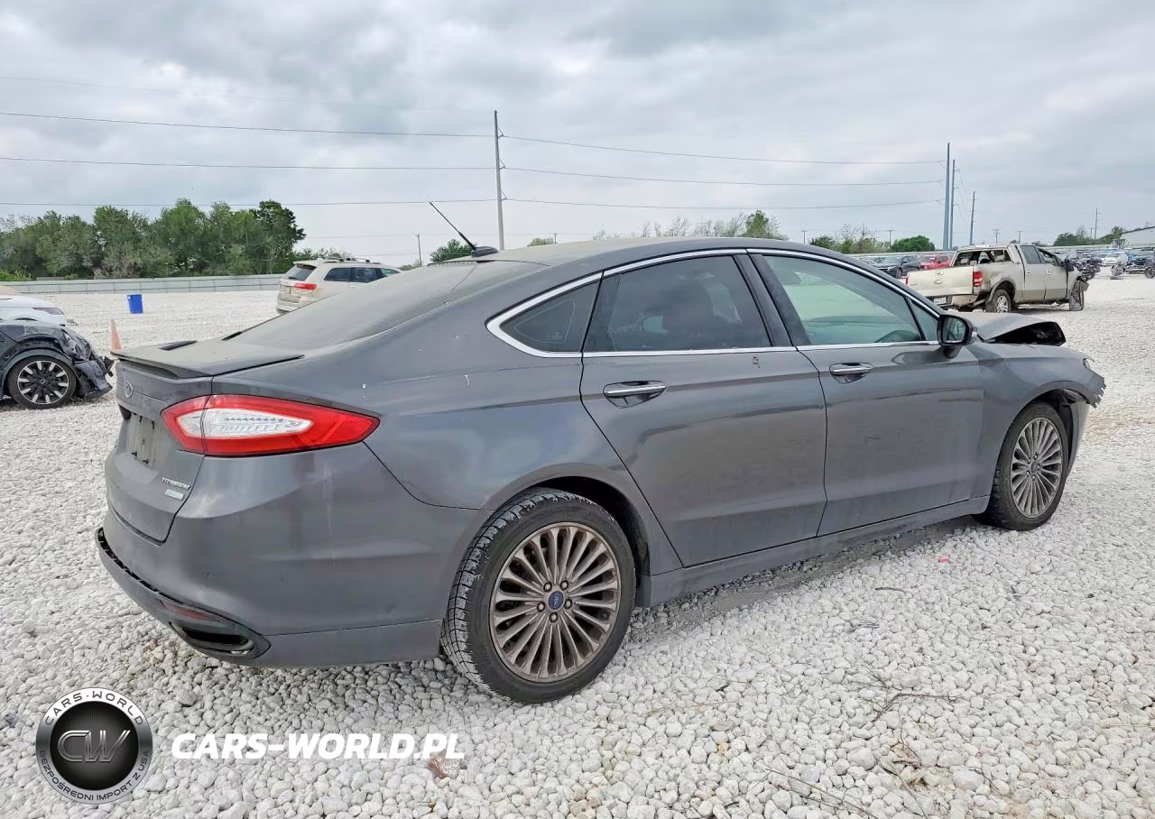 2016 Ford Fusion Titanium VIN:3FA6P0K91GR374862 - 3