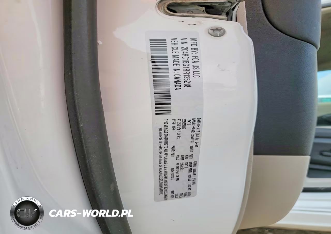 2024 Chrysler Pacifica Touring L VIN:2C4RC1BG1RR125218 - 13