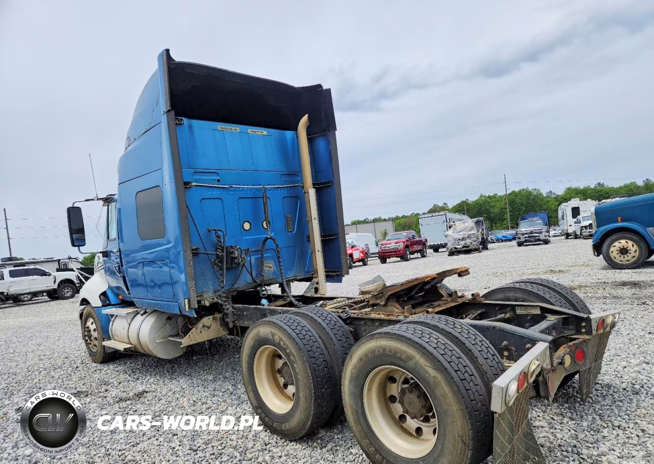 2011 International Lf687 Semi Truck VIN:3HSDJSJR0BN366663 - 3