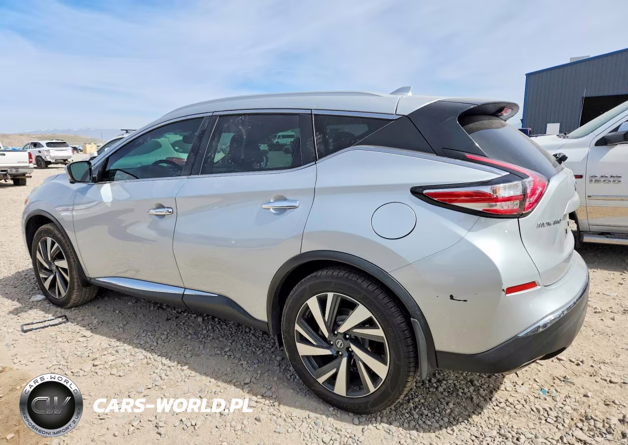 2018 Nissan Murano Platinum VIN:5N1AZ2MH6JN139586 - 2