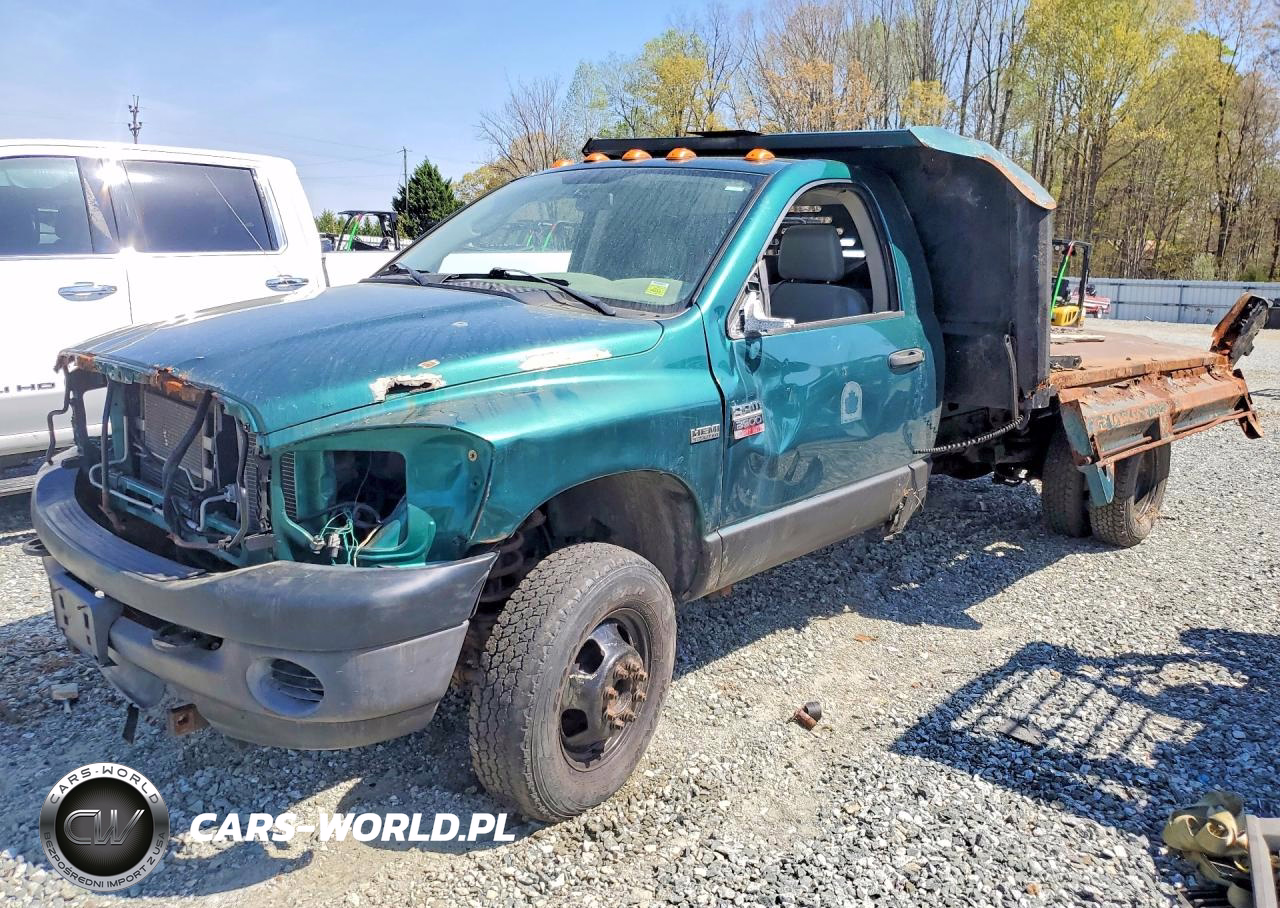 2008 Dodge Ram 3500 St Dump Flatbed Truck