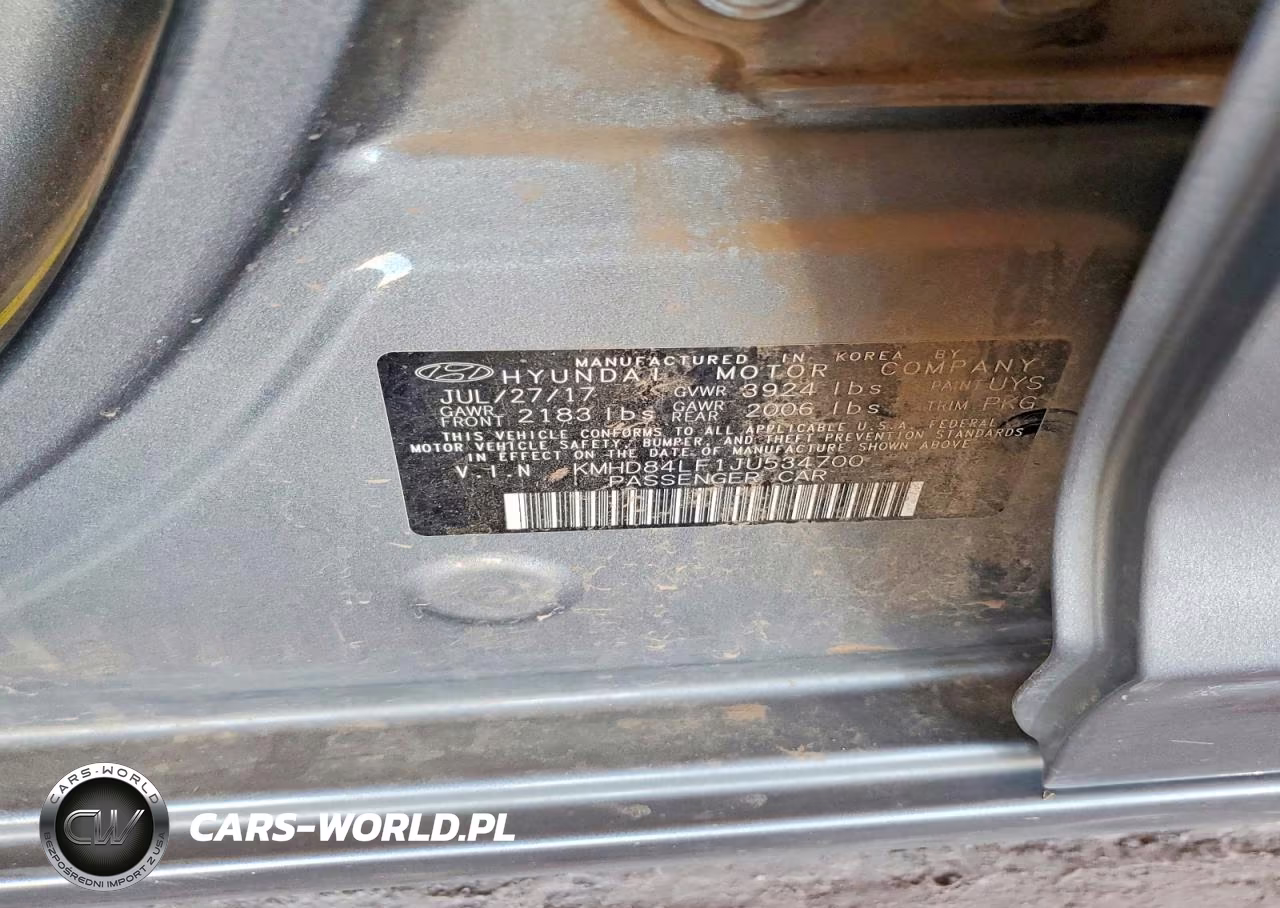 2018 Hyundai Elantra Sel VIN:KMHD84LF1JU534700 - 12