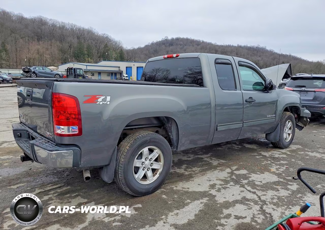 2011 GMC Sierra K1500 Sle VIN:1GTR2VE38BZ411209 - 3