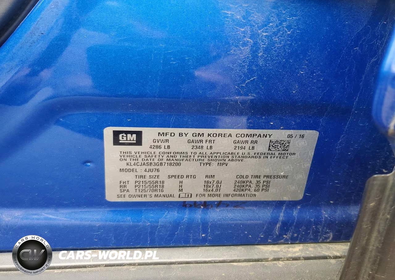 2016 Buick Encore VIN:KL4CJASB3GB718200 - 14