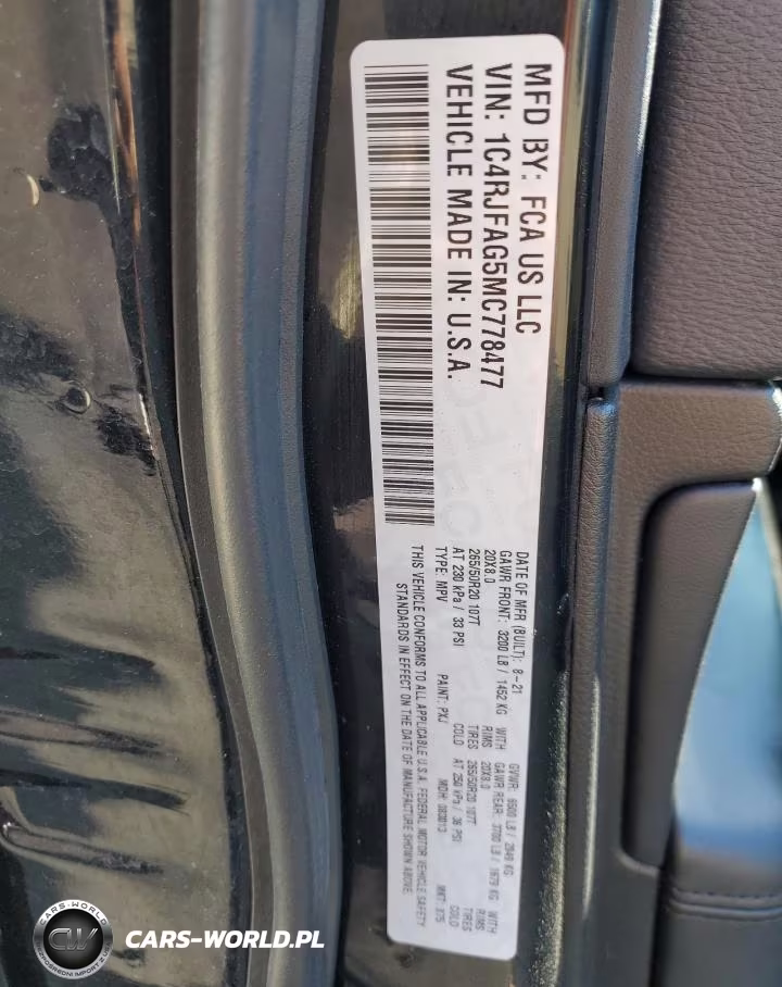 2021 Jeep Grand Cherokee Laredo VIN:1C4RJFAG5MC778477 - 13