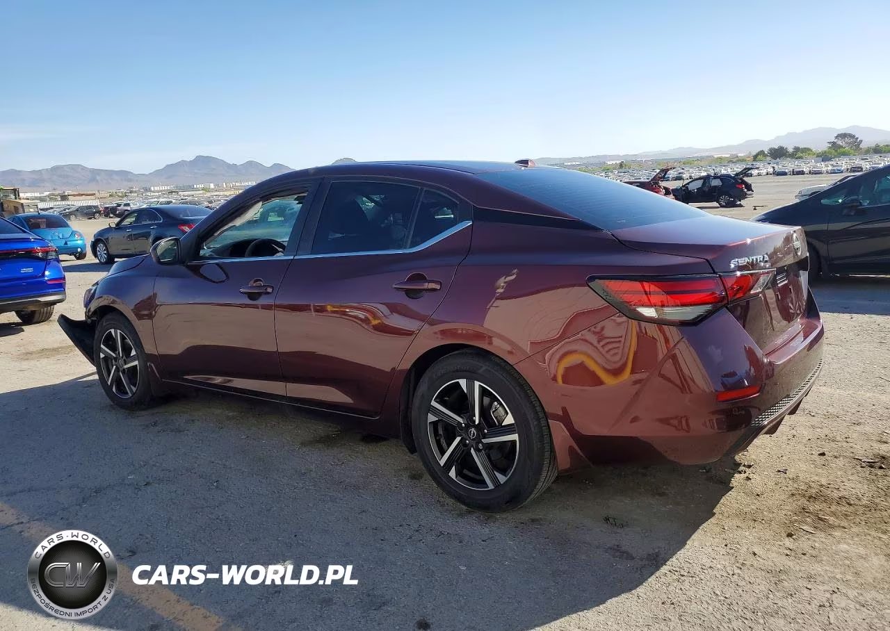 2025 Nissan Sentra Sv VIN:3N1AB8CV6SY249192 - 2