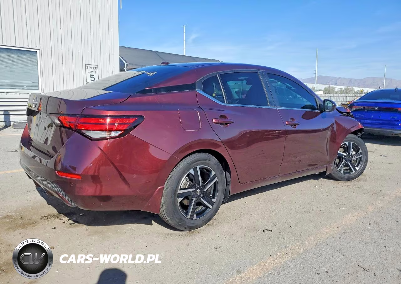 2025 Nissan Sentra Sv VIN:3N1AB8CV6SY249192 - 3