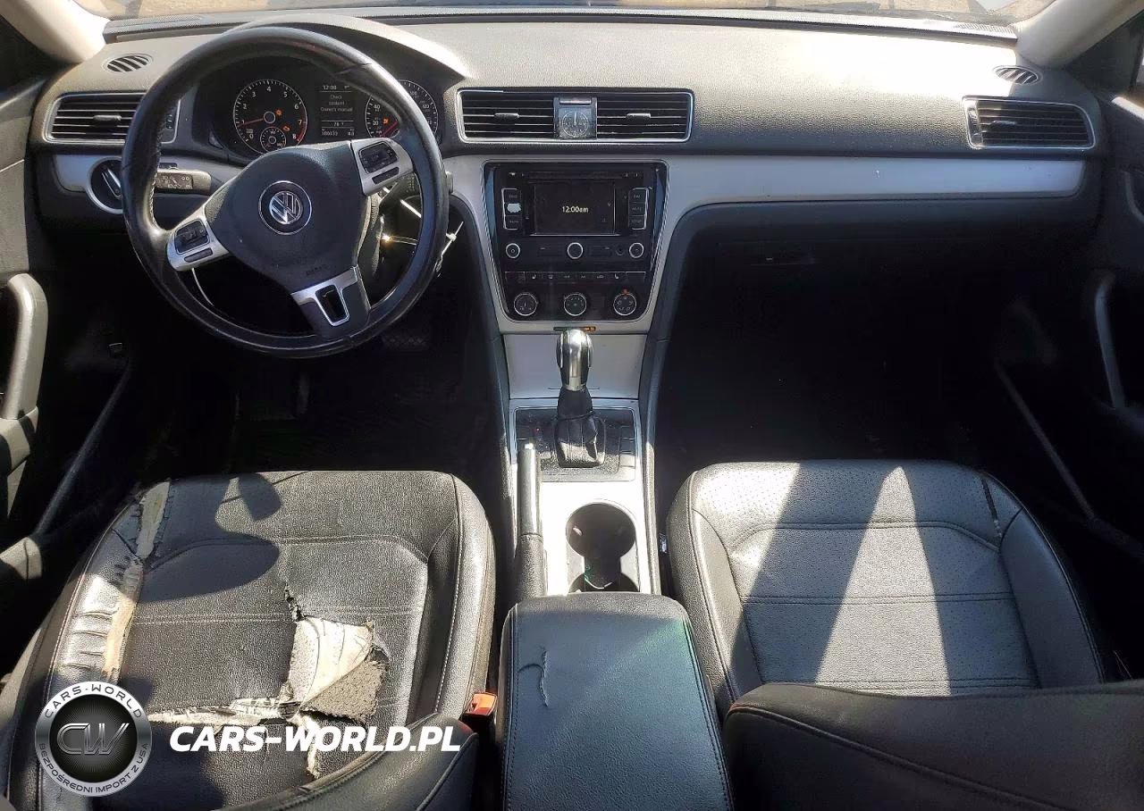 2013 Volkswagen Passat Se VIN:1VWBP7A33DC117935 - 8