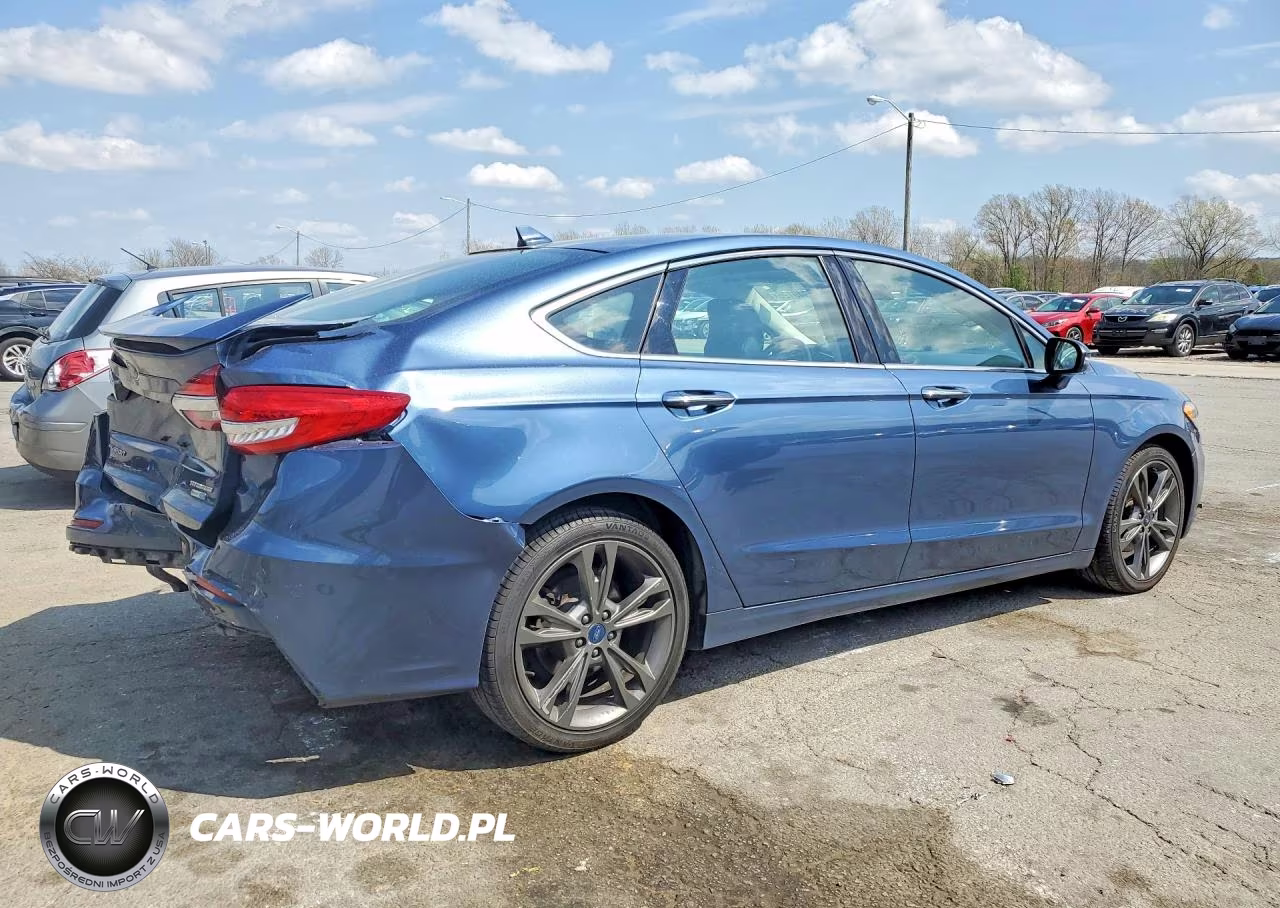 2019 Ford Fusion Titanium VIN:3FA6P0D92KR124181 - 3