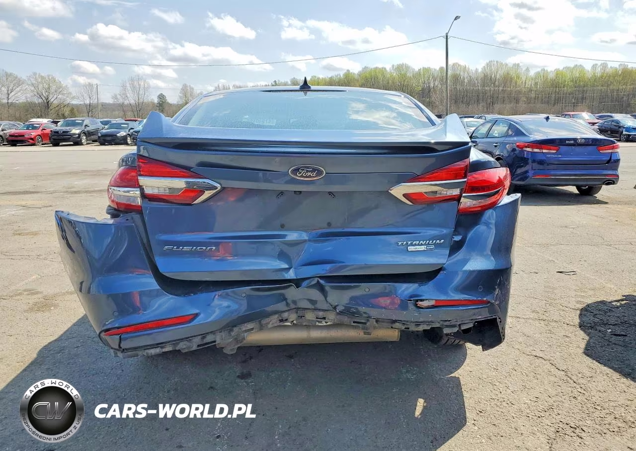 2019 Ford Fusion Titanium VIN:3FA6P0D92KR124181 - 6