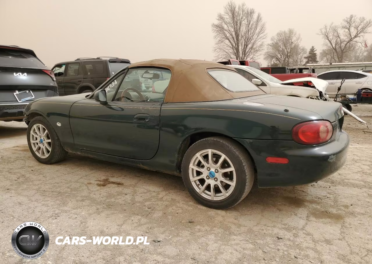 2001 Mazda Mx-5 Miata Base VIN:JM1NB353010213522 - 2